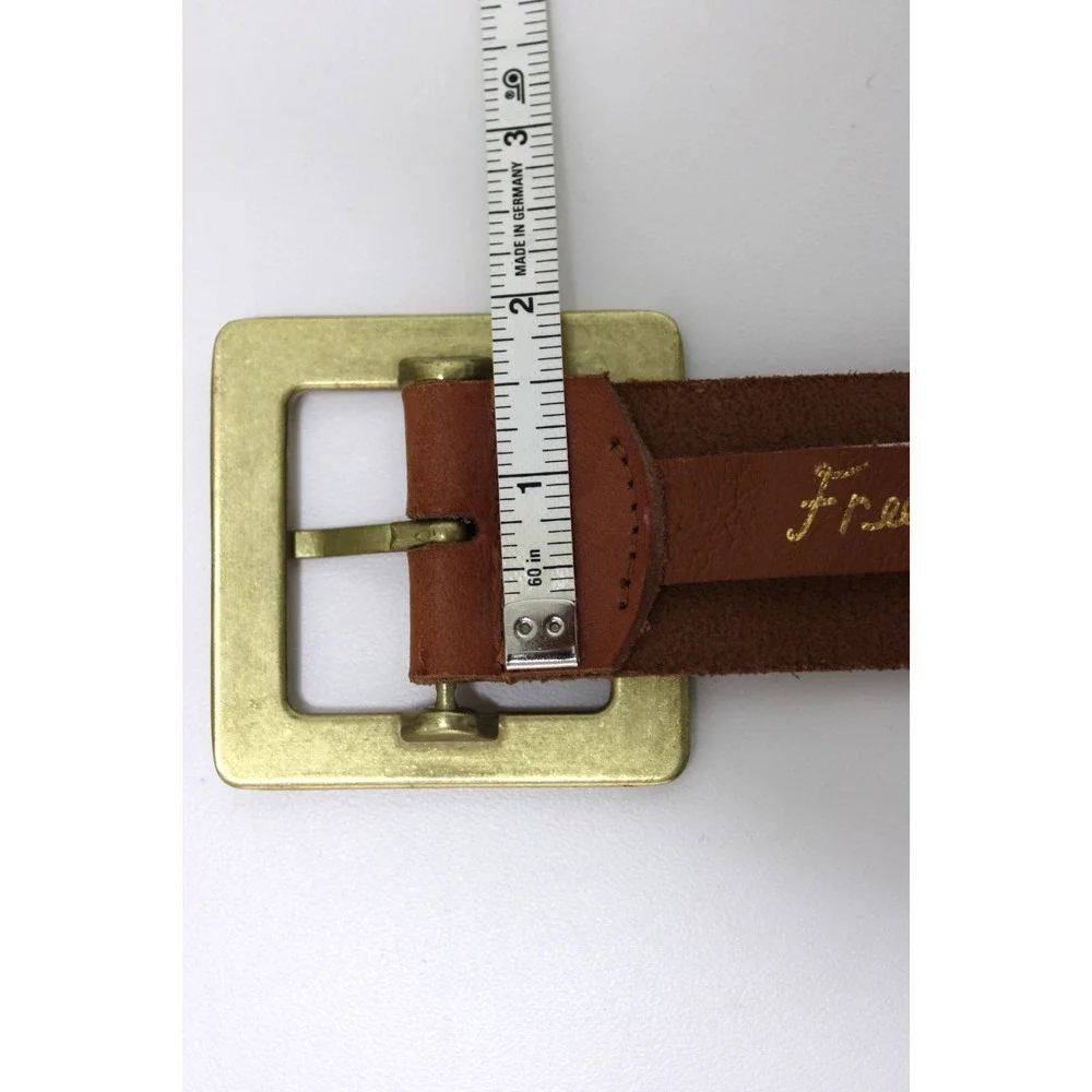 Free People Belt Brown Leather Size XS/S Minimalist